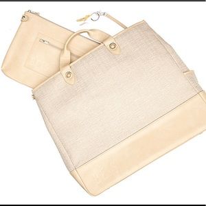BEIS | the Woven Tote | BEIGE